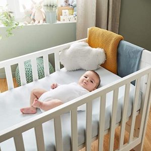 P'tit Lit - Cojín antireflujo para bebe 70x35 cm - Para cama de 70x140 cm - Limita el reflujo - Anti-ácaros - Inclinación de 10° - Funda extraíble