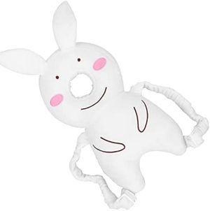 Reposacabezas infantil, protección para la cabeza del bebé Protege eficazmente al bebé para la almohada infantil(Playful bunny head pillow)