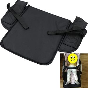 Reposapiés Cochecito Pie Extensión Pedal - Extendido Soporte Pies Asiento Tabla Accesorio Universales Fácil De Instalar Para Silla De Paseo Cochecito, 30 * 35cm, Negro