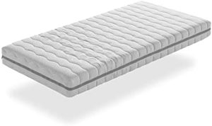 SHAULA Colchón 90x190 Cama Infantil Altura 18 CM GEA Espuma desenfundable, Ideal para Camas Nido y Tipo Montessori