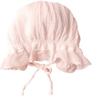 SOIMISS 1Pc Gorros Sombrero para El Sombrero Vintage Elegante Recién Nacido Gorra para Bebé Clásico Transpirable Accesorios Flor Niñas Pequeño Gorro Infantil Ajustable a Prueba de