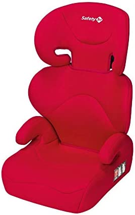 Safety 1st Road Safe Silla de Coche Grupo 2/3, Reclinable en 2 Posiciónes, Fácil y Rápida de Instalar con Cinturón de Seguridad, Full Red (rojo)