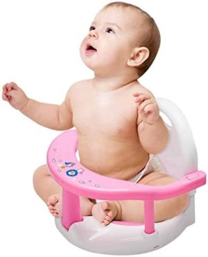 Silla de baño para bebé | Silla de baño plegable antideslizante para bebé,Asiento de baño para bebé con potentes ventosas, silla de baño para bebé, asiento de bañera para bebé, silla de Rianpesn