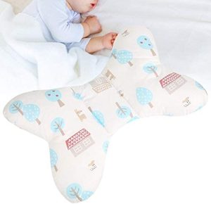 Sora Almohada para bebé, Almohada Infantil, Malla de Aire 3D para bebé de Primavera Infantil de Invierno(Blue Farm)