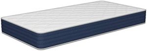 TECNOCOLCHÓN - Colchón de Cuna Bebé Visco Baby Spring | 117 x 57 cm y Altura 16 cm | Reversible Verano-Invierno | Gran Suavidad | Certificados Oeko-Tex® y CertiPUR | Tejido Elástico Strech Ergonómico