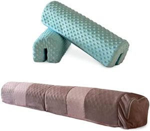 UC Dos Chichoneras de 50 Cm Cada una, Convertibles en Barrera Cama - Protector antigolpes - Barrera Cama Seguridad niños - Protector de Cuna anticaida - Barrera Espuma Cama para Personas Mayores.