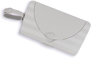 Ubbi On The Go - Dispensador de toallitas, color gris