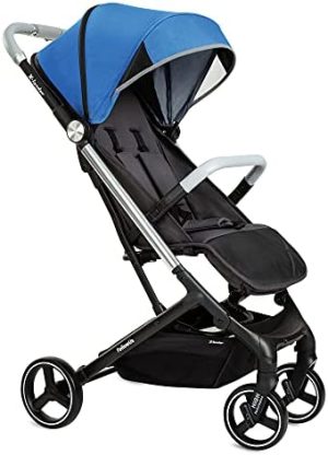 X-lander X-Follow Cochecito de bebé Sillón reclinable ligero Carrito de Bebé plegable Fácil de plegar con una mano Ultraligero 7,6 kg… (Cosmic Blue)