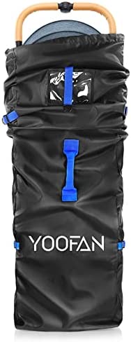 YOOFAN Bolsa de Transporte Cochecito Bebé - Bolsa de Viaje para Cochecito de avión, Bolsa de Transporte para Paraguas,Cochecito