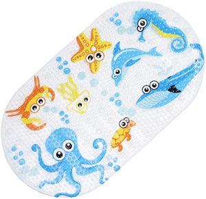 chuckle Alfombra de Baño Antideslizante para Bebés y Niños, 39x69cm - Resistente
