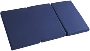 roba Colchón de Viaje para Bebé Plegable - 60 x 120 cm Azul Oscuro + Bolsa de Transporte - Funda Desmontable - Espuma Firme y Confortable