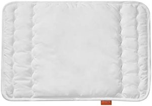 sleepling 196280 almohada para cunas, plana, 40 x 60 cm, blanca