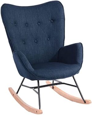 MEUBLE COSY Sillón Mecedora Moderna Sillas Relax De Salón Dormitorio Comedor