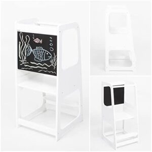 Torre de Aprendizaje - Torre de Aprendizaje con Pizarra - Torre de Aprendizaje Montessori