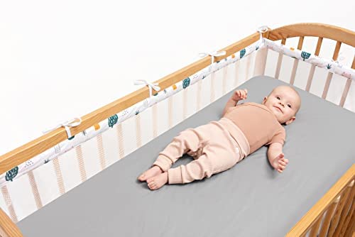 Cojín protector o chichonera de cama para bebés