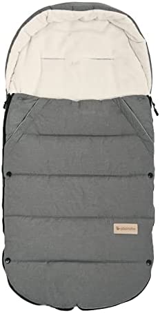 Altabebe AL2281P-76 - Saco de invierno para cochecito de bebé, color gris claro