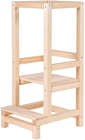 Angelove Smart - Torre de aprendizaje para niños, de madera, para niños a partir de la edad de pie