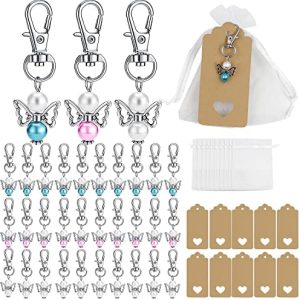 Aohcae Regalos Bautizo para Invitados, 30 PCS Detalles Bautizo+Etiqueta+Bolsa de Organza Recuerdos de Bautizo Detalles Comunion para Invitados Bueno para Regalos de Comunión, Fiestas, Bautizos, Bodas