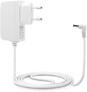 Aukru 6V Cargador Fuente de Alimentación para Philips Avent SCD503 - Escucha bebé DECT - Blanco