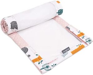 Bellochi Cojin Protector Cuna 180x30 cm - Certificado OEKO TEX - Chichoneras Cuna Universal de Suave - Protector Cuna Chichonera de Dos Caras para Colchón de 120x60 cm - 4Rest
