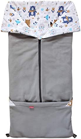ByBoom Bebé/Niño Saco abrigo, Saquito l 2 en 1 primavera, verano, otoño, para el asiento del bebé; Universal para coches, asiento de coche, por ejemplo, Maxi-Cosi, de cochecito o silla de paseo