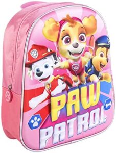 CERDÁ LIFE'S LITTLE MOMENTS Mochila 3D Infantil de La Patrulla Canina, Unisex niños, Multicolor, Talla única