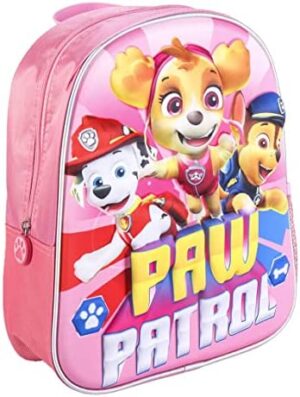 CERDÁ LIFE'S LITTLE MOMENTS Mochila 3D Infantil de La Patrulla Canina, Unisex niños, Multicolor, Talla única
