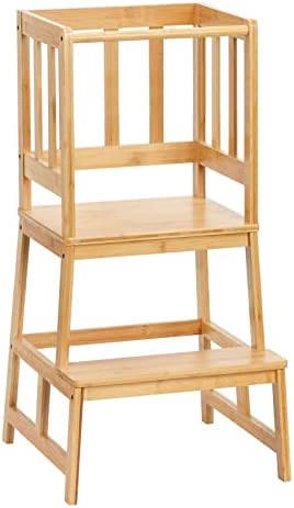COSYLAND Torre para Niños Patent NO.008546345-0001 Torre de Aprendizaje Apto para Niños de 18 Meses a 3 Años para Aprender a Cocinar