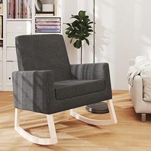 MEUBLE COSY Sillón Mecedora Moderna Sillas Relax De Salón Dormitorio  Comedor, 71x85x97cm - La Tienda de los Bebés 👶