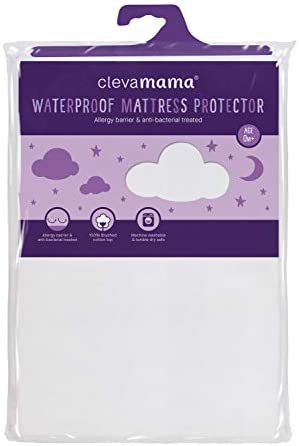 Clevamama Protector de colchón, bareja para cunas de bebé y capazos. Hipoalergénico y transpirable 70x140 cm (7215)
