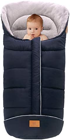 Cochecito de Bebé Saco de Dormir a Prueba de Viento Cálido Y Grueso Saco para Pies Bebé Bunting Bag Niño Cochecito Manta Abrigo para Asiento de Coche Cochecito