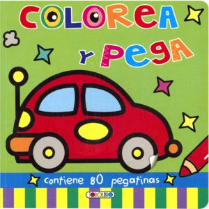 Colorea y pega