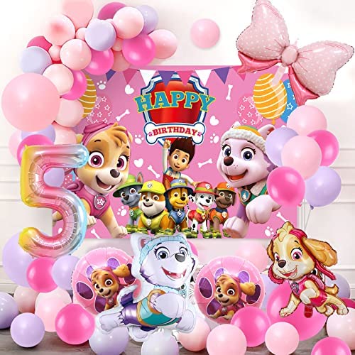 6 globos pequeños de los amigos de la Patrulla Canina para el cumpleaños de  tu hijo - Annikids