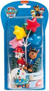 Dekora - Kit de Decoracion de Tartas con Figuras Decorativas de la Patrulla Canina