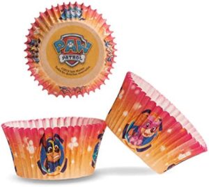 Dekora - Patrulla Canina Capsulas Cupcakes con Diseño Canina - 25 Unidades