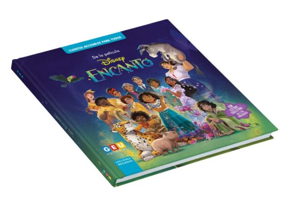 Encanto: Cuentos Disney con Lectura Facilitada en Letra Mayúscula | Lectores Iniciados | Cuentos Accesibles para todos Disney: Cuentos Disney Lectura Facilitada