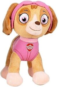 Felpa, compatible con la Patrulla Canina, 1 juguete de peluche para niños de 19 cm, serie de televisión de cachorro, juguete de peluche, regalo para niños, niñas, niños (Skye)