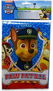 Folat B.V. 88544 Mantel de plástico para fiestas con modelo Paw Patrol, 120 x 180 cm, Multicolor