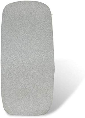 Fundas BCN ® - B10L/93 - Sábana Bajera Ajustable Para Capazo o Cuco Bugaboo Cameleon, Bugaboo Fox, Baby Jogger y Uppababy Vista - Color Liso Summer Grey
