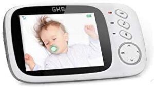 GHB Pantalla para vigilabebés de 3,2 Pulgadas de Modelo VB603