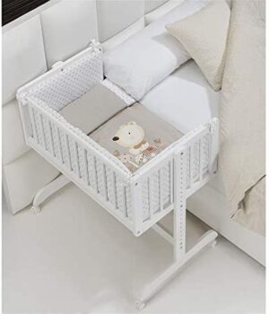 INTERBABY Minicuna Colecho con Textil Nature Beige
