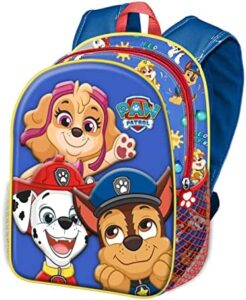 Karactermania La Patrulla Canina Buddies Mochila 3D Pequeña, Azul