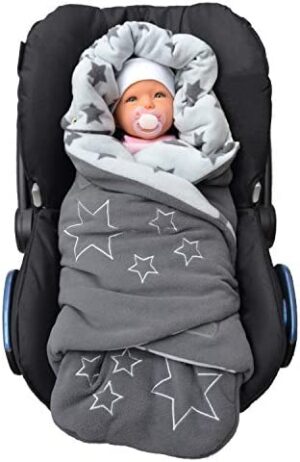 Lilly and Ben® Saco Silla Paseo Universal Oeko-Tex de Micropolar - Saco Carro Bebe Cochecito