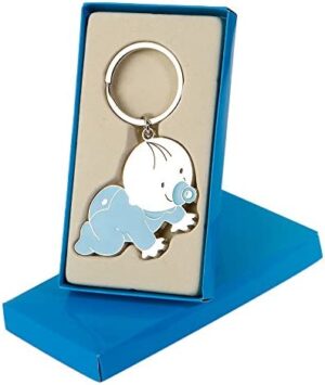Mopec Llaveros de Personaje Pit gateando en Caja de Regalo, Acero, Plateado, 5x5.5x0.3 cm, 2 Unidades