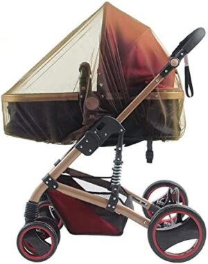 Mosquitera para Carrito, Mosquitera Cochecito Bebe Mosquitera Universal,Mosquitera Red Anti-Insectos Universal para Capazo, Adecuado para La Mayoría de Los Cochecitos
