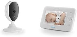 Nuvita 3043 Vigilabebes Inalambrico 4.3" – Escucha Bebes con Camara y Visión Nocturna – Comunicación de 2 Vías – Tecnología VOX – Canción de Cuna y Termómetro – Marca Europea