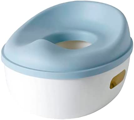Asiento Inodoro Plegable para Niños 3 in 1 Orinal Portátil Reductor WC para  Bebé con Piezas a Prueba de Salpicaduras Adaptador pare Casa y Viaje (Azul