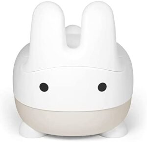 Orinales Infantiles - Inodoro para bebés y niños - Cómodo, antideslizante con sistema antisalpicaduras y antiolores - Fácil vaciado con orinal extraíble - Modelo de Orinal bebe lindo conejo