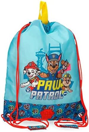 Patrulla Canina Paw Patrol Always Heroic Bolsa de Merienda Azul 27x34 cms Poliéster