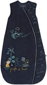 Petit Béguin - Saco de dormir de invierno para bebé y niño, con relleno de jungla, talla 6-18 meses (85 cm)